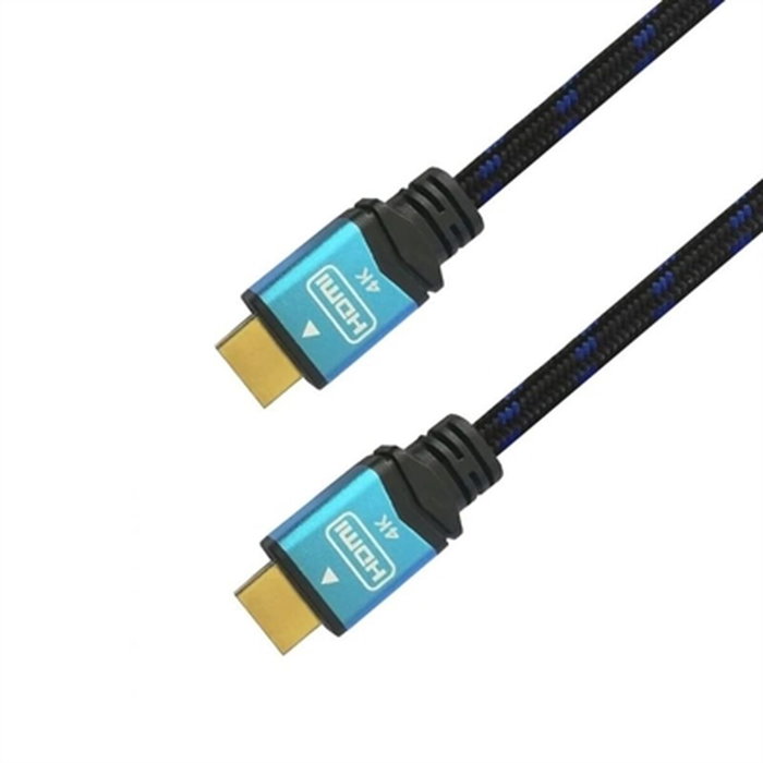 Aisens Cable HDMI 2.0 Premium 4K@60Hz 18Gbps 5m Negro/Azul