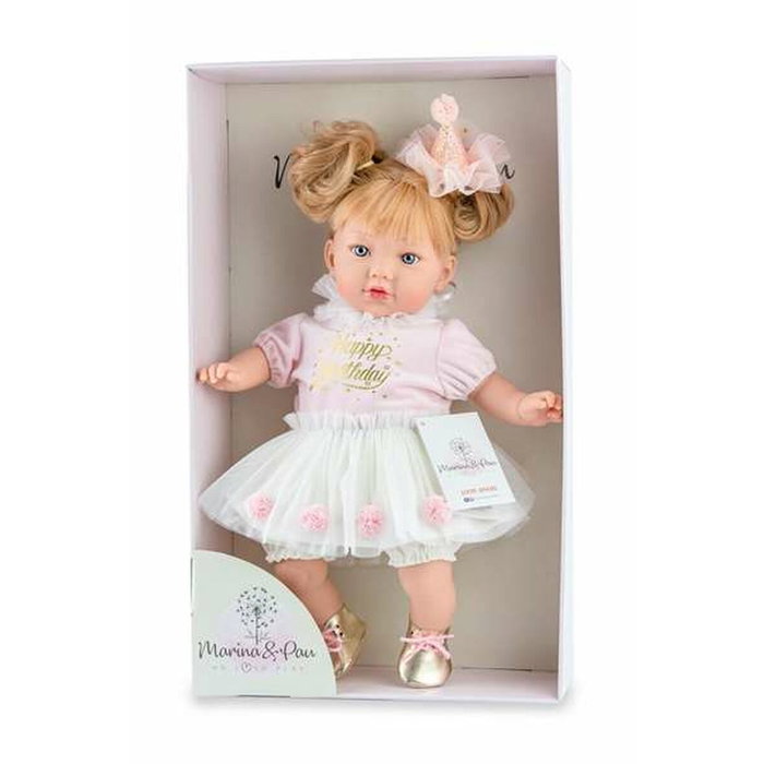 Marina & Pau Muñeca Alina Party en Estuche Cuerpo Blandito 45cm Marina & Pau Muñeca Alina Party en Estuche Cuerpo Blandito 45cm