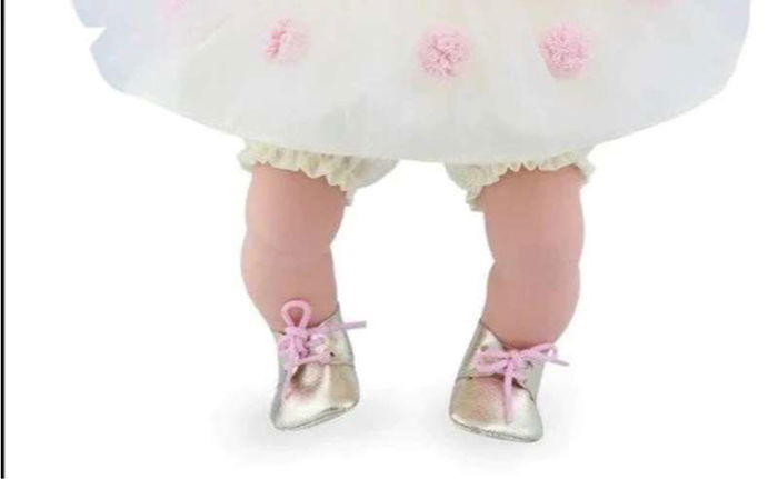 Marina & Pau Muñeca Alina Party en Estuche Cuerpo Blandito 45cm