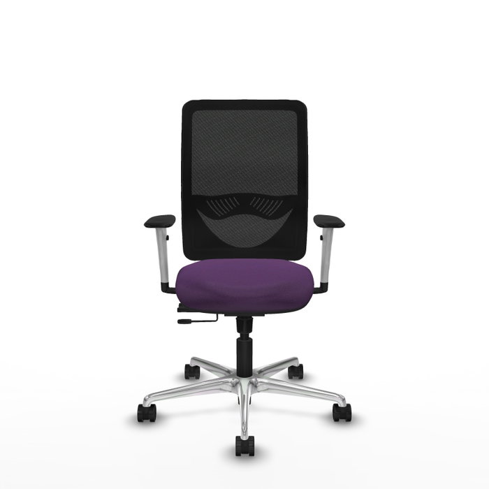 PIQUERAS Y CRESPO Silla de oficina Zulema con mecanismo Sincro/Traslack, Morado y Negro PIQUERAS Y CRESPO Silla de oficina Zulema con mecanismo Sincro/Traslack, Morado y Negro