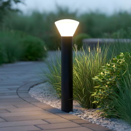 Sonsonate Baliza LED Exterior 60cm 5W 3000K Negro