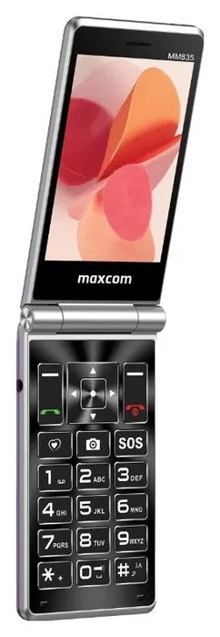 Maxcom MM 835L Teléfono Móvil Tipo Concha Color Púrpura