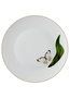 Hermia DNR0064 Juego de Platos de Servicio de Porcelana para Mesa, 27x27cm, Set de 6 Piezas