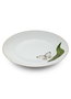 Hermia DNR0064 Juego de Platos de Servicio de Porcelana para Mesa, 27x27cm, Set de 6 Piezas