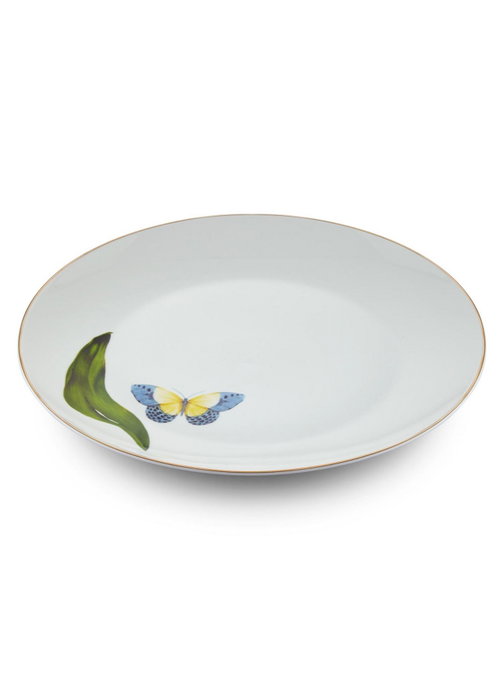 Hermia DNR0064 Juego de Platos de Servicio de Porcelana para Mesa, 27x27cm, Set de 6 Piezas Hermia DNR0064 Juego de Platos de Servicio de Porcelana para Mesa, 27x27cm, Set de 6 Piezas