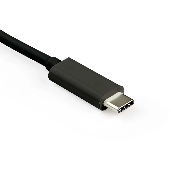 StarTech Adaptador CDP2DP14UCPB USB-C a DisplayPort 1.4 con Power Delivery 60W para Monitor 8K 60Hz/4K 120Hz, HDR, HBR3, Compatible con Thunderbolt 3, Negro