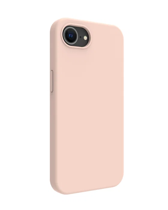 Dbramante1928 Monaco Carcasa Trasera Funda Silicona Plástico Arena Rosa Compatible con MagSafe para Apple iPhone