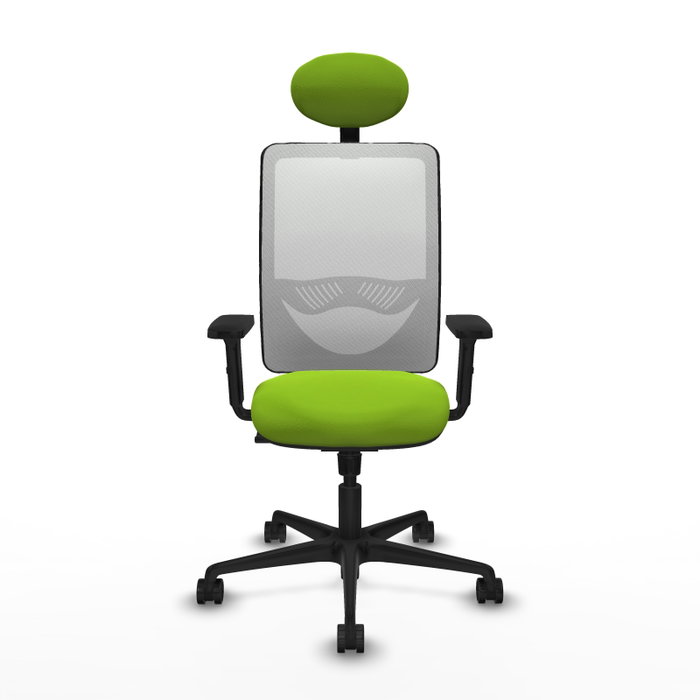 PIQUERAS Y CRESPO Silla de oficina Zulema con mecanismo Sincro, Pistacho y Blanco PIQUERAS Y CRESPO Silla de oficina Zulema con mecanismo Sincro, Pistacho y Blanco