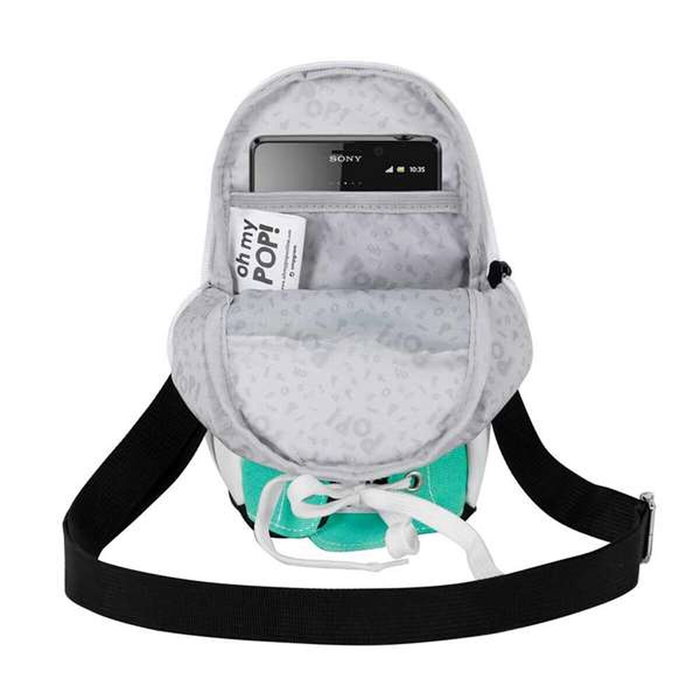 Karactermania Bolso Bandolera Sneakers Mint Turquesa