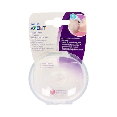 AVENT Pezoneras Silicona Talla S 2Ud. Scf153/01 AVENT Pezoneras Silicona Talla S 2Ud. Scf153/01