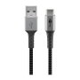 Goobay Cable USB-C a USB-A 49296, 1m, Gris