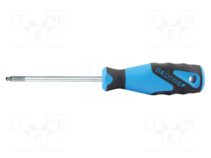 GEDORE Destornillador Allen esférico de 3 mm GEDORE Destornillador Allen esférico de 3 mm