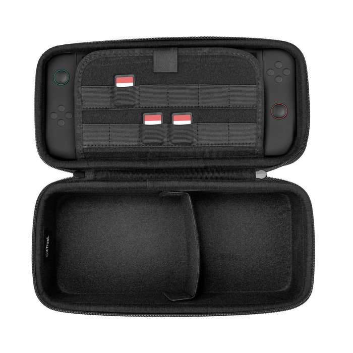 Trust Funda rígida Gaming GXT 1252RB XL para Nintendo Switch 2 - Rojo y azul