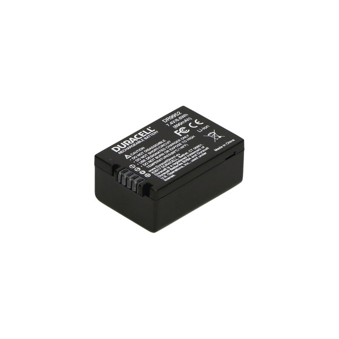 Duracell Batería Li-Ion 890mAh para Panasonic DMW-BMB9E