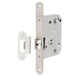 TESA 134US5RAI Picaporte Unificado Silencioso Canto Redondo Frente Inoxidable 50/70