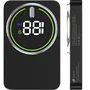 Leotec LePow W20W10K Powerbank 10000mAh 20W Carga Inalámbrica Negro con Cable USB-C
