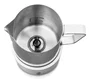 Haeger Super Foam Espumador de Leche Automático 3 en 1 - Caliente/Fría, 600W, Inalámbrico, Blanco/Acero Inoxidable, Ideal para Capuchino y Latte