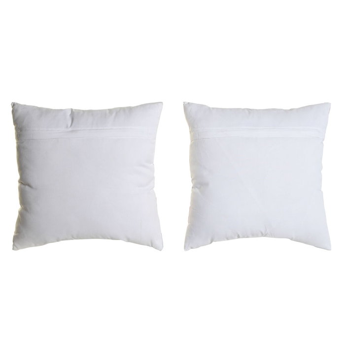 DKD Home Decor Cojin Tropical Multicolor 8 x 45 x 45 cm Set de 2