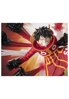 Tamashii Nations Figuarts Zero Monkey D. Luffy Gum Gum Hawk Gatling Extra Battle One Piece