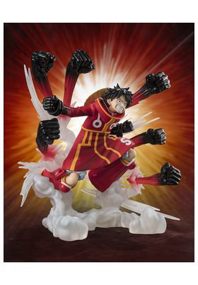 Tamashii Nations Figuarts Zero Monkey D. Luffy Gum Gum Hawk Gatling Extra Battle One Piece
