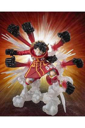 Tamashii Nations Figuarts Zero Monkey D. Luffy Gum Gum Hawk Gatling Extra Battle One Piece