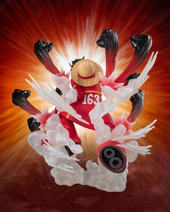 Tamashii Nations Figuarts Zero Monkey D. Luffy Gum Gum Hawk Gatling Extra Battle One Piece