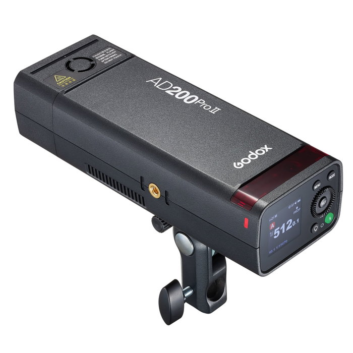 Godox AD200 Pro II Flash de Bolsillo con Doble Cabezal