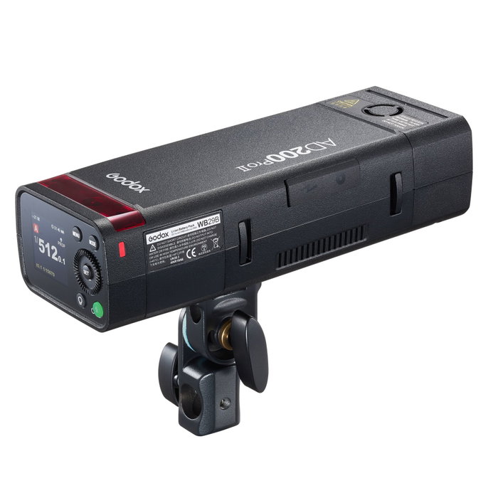 Godox AD200 Pro II Flash de Bolsillo con Doble Cabezal