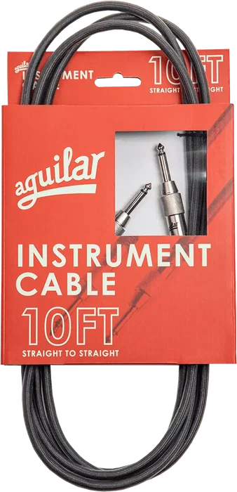 Aguilar Cable de Instrumento Jack-Jack Ss 3 M - Negro con Conectores Neutrik