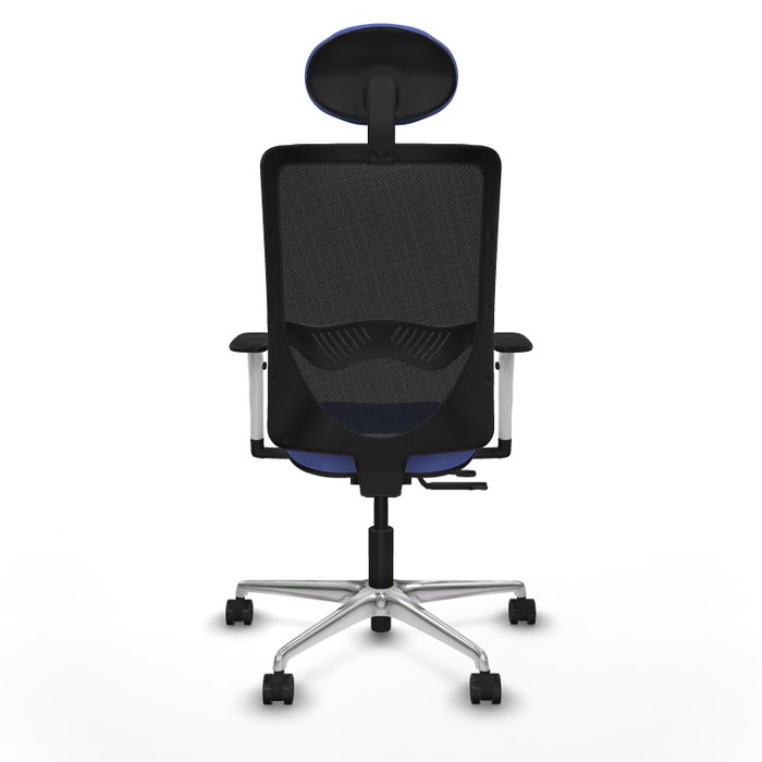 PIQUERAS Y CRESPO Silla de oficina Zulema con mecanismo Sincro/Traslack, Azul claro y Negro PIQUERAS Y CRESPO Silla de oficina Zulema con mecanismo Sincro/Traslack, Azul claro y Negro