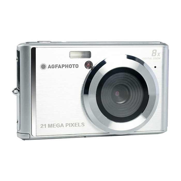 AgfaPhoto Compact Realishot DC5200 Cámara Digital 21 MP CMOS Sensor HD 1280x720 Gris AgfaPhoto Compact Realishot DC5200 Cámara Digital 21 MP CMOS Sensor HD 1280x720 Gris