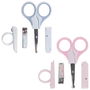 Tom et Zoe Juego De Manicura Bebé Surtido con Cortauñas, Tijeras y Funda