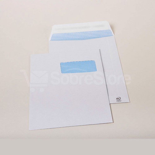 Sobre-Bolsa Sam 229X324 Blanco 100G V.Dcha. (Silicona) Caja De 250