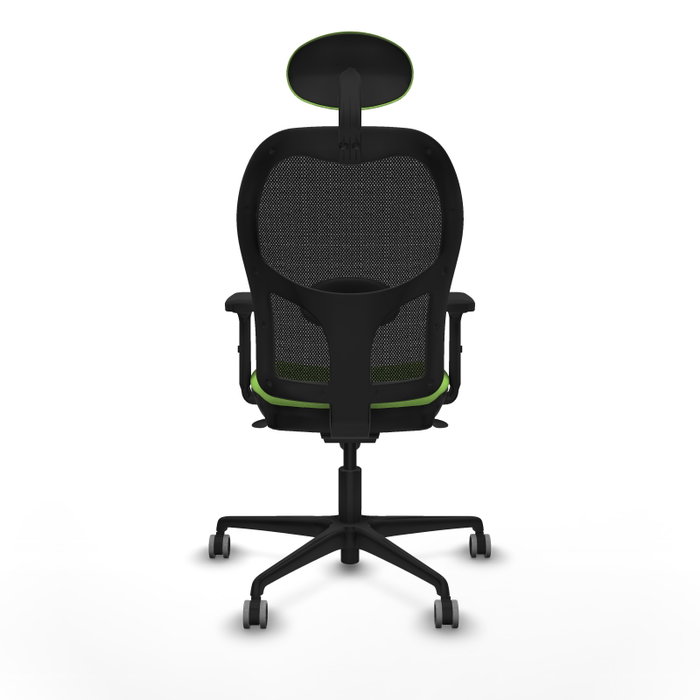 PIQUERAS Y CRESPO Silla de oficina Jorquera, Tela Pistacho y Malla Negra PIQUERAS Y CRESPO Silla de oficina Jorquera, Tela Pistacho y Malla Negra