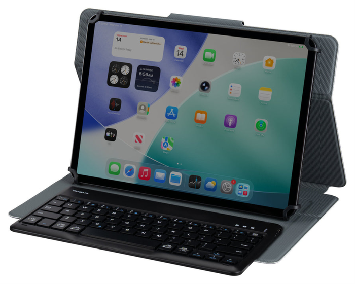 Targus THZ998ES Funda Tipo Libro Universal para Tablet de 29,2 cm (11.5") - Negro - Compatible con Apple, Samsung, Lenovo, Huawei, Google, Acer, Amazon, TCL y Más