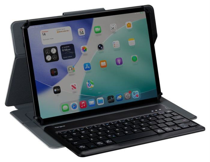 Targus THZ998ES Funda Tipo Libro Universal para Tablet de 29,2 cm (11.5") - Negro - Compatible con Apple, Samsung, Lenovo, Huawei, Google, Acer, Amazon, TCL y Más