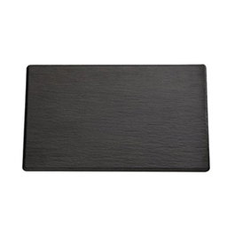 APS SLATE Pizarra de Melamina Tabla de Presentación 32.5 x 26.5 cm, Acabado Gn 1/2