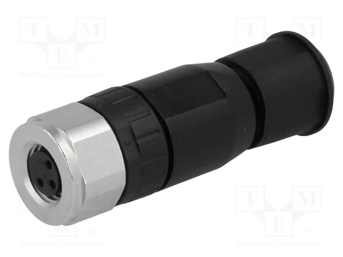 HARTING Conector M8 Hembra de 3 Pines Recto IP67 HARTING Conector M8 Hembra de 3 Pines Recto IP67