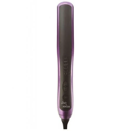 Cepillo para el Pelo con Placas Cerámicas Jocca 6018/ Negro Morado