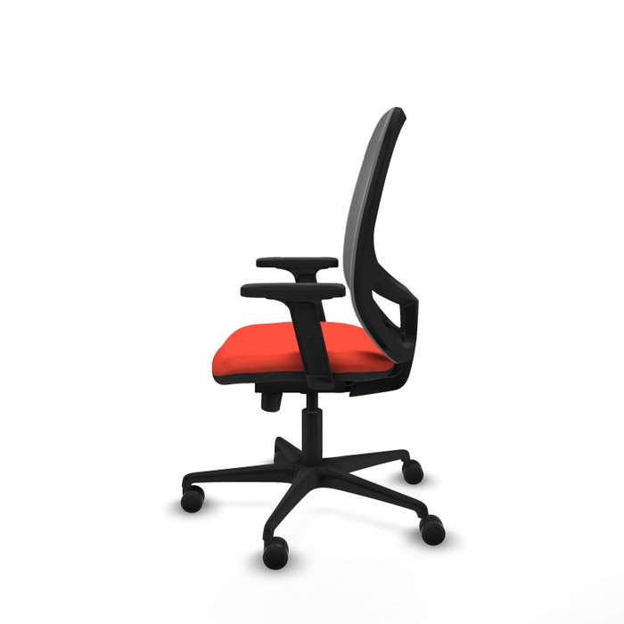 PIQUERAS Y CRESPO Silla de oficina Cilanco Naranja oscuro y Gris PIQUERAS Y CRESPO Silla de oficina Cilanco Naranja oscuro y Gris