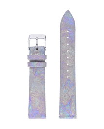Watxandco Correa para Mujer Blanca de Cuero 38mm