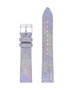 Watxandco Correa para Mujer Blanca de Cuero 38mm