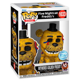 Funko Figura POP Five Nights at Freddy's Withered Golden Freddy Exclusive