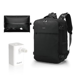 EWENT Mochila de Viaje Impermeable 24L para Portátil 16.1 pulg. con USB-A/USB-C