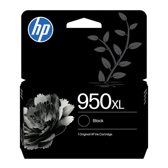 HP 950XL Cartucho de Tinta Negra Original de Alto Rendimiento HP 950XL Cartucho de Tinta Negra Original de Alto Rendimiento