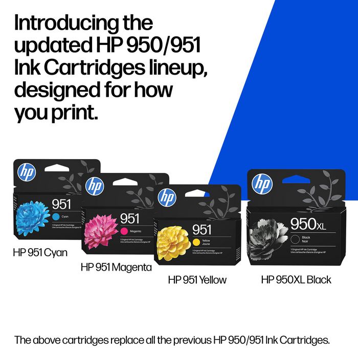 HP 950XL Cartucho de Tinta Original Negro de Alto Rendimiento