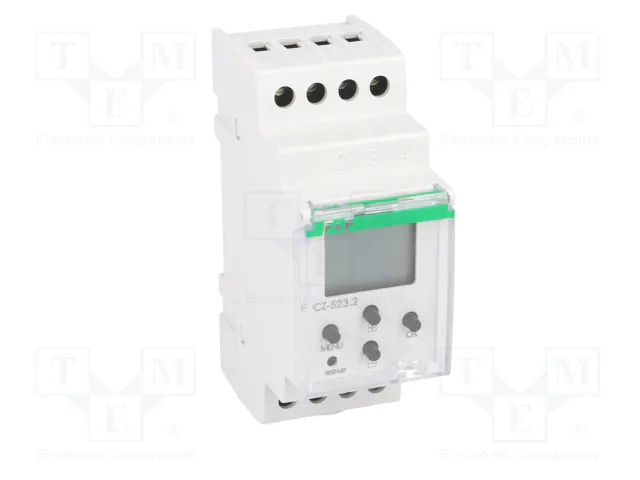 F&F Programador de tiempo SPDT 24÷264VAC 5 pines