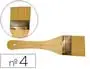 Artist Pincel de oleo cerda paletina nº 4 50 mm mango corto madera virola aluminio 220x10x50 mm