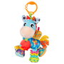 Playgro Activity Friend Clip Clop 0189035 - Caballito sensorial con sonajero y mordedor, multilingüe