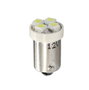 M-Tech L009 W Bombilla LED Ba9s 12V 4xSMD2835 Blanco para Luces de Posición, Intermitentes, Interior, Matrícula y Panel de Instrumentos